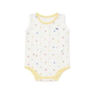 블루독베이비 10 26SS신상(WH)마린나시바디수트 (출산백일아기옷) (46370040100)