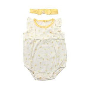 블루독베이비 10 26SS신상(CR)프릴나시세트바디수트(출산백일아기옷) (46370040110)