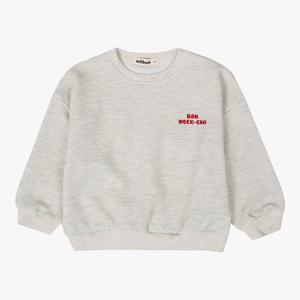 [밀리밤]밀리와플맨투맨(MLMA2632Z)