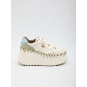 끌로에 아쿠아 그린 스웨이드 인서트 위지 스니커즈 CH26U02IWW