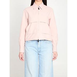 몽클레어 로고 패치 프로이세 테크니컬 셔츠 재킷 L10982F00002