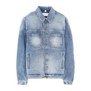 오프화이트 프린트 데님 재킷 44MYE09Q S26D002400