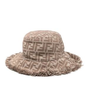 펜디 FF 코튼 버킷햇 FXQ977 AULVF0QD3