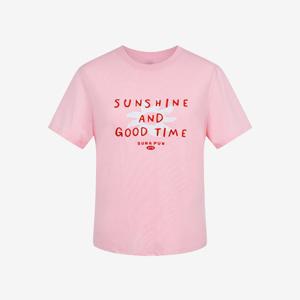 [FILA] 세미크롭 썸머 그래픽 티셔츠 (FS2RSH2457F_PIK)