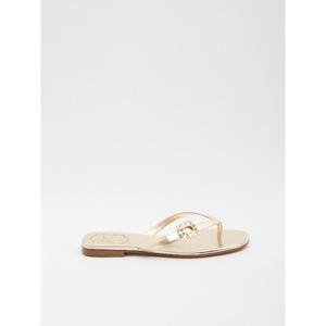 로저비비에 골드 가죽 크리스탈 플립플롭 RVW81744970KACG 005