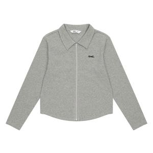 [소이]나시 세트 카라 점퍼 26S1151_GY_OD_OD