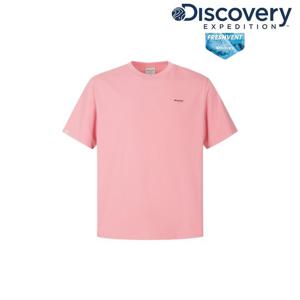 [디스커버리] 유니 세미오버핏 스몰로고 반팔티셔츠 DXRS75063-PCS