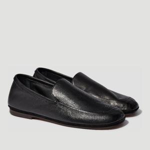 르메르 나파 가죽 라운드 스퀘어토 로퍼 FO0288 LL0023 BK999