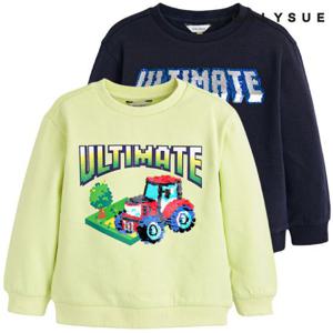 [컬리수]아동 스팽글 맨투맨 C231TSG54P