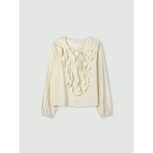 [코인코즈]프릴리본 끈장식 블라우스_CC6SB730