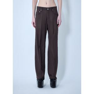 릭오웬스 미드라이즈 테일러드 게스 팬츠 RP01F6350 WG 78