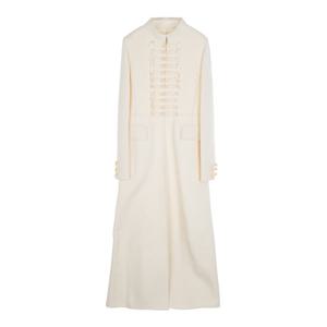 [엘러브] 새상품 디올 브란덴부르크 캐시미어 롱 코트 36 에크루 6ET0493