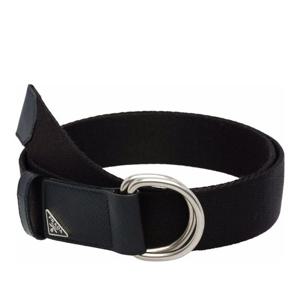 프라다 로고 더블 D링 벨트 2CN028 2DMNF0002