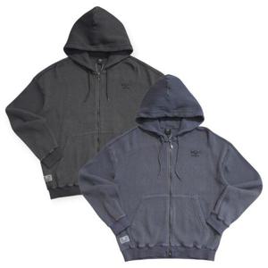 [엄브로] 2026 UR121CFT22/와플 다잉 후드집업/BLK0(블랙),OBL0(블루)