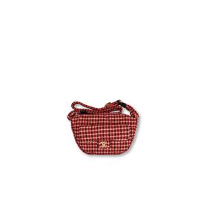 [라운지엘] 샤넬 코코네쥬 레드 트위드 호보 백 AS5052