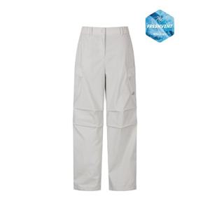 디스커버리 26S S 여름 [DWPT92063SIL] 프레시벤트 여성 코튼블랜드 와이드 카고팬츠