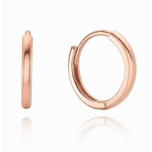 [미니골드] 10K 베이직레드 링 귀걸이 (12mm) MEM02788