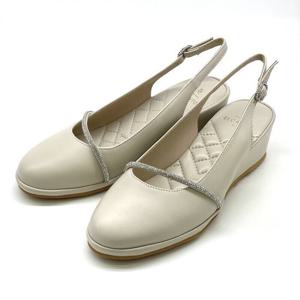 [엘칸토]초경량 쿠션 데일리 웨지 여성 슬링백 1XWO56XI_GN