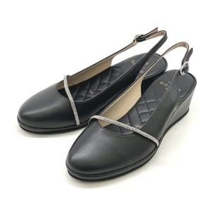 [엘칸토]초경량 쿠션 데일리 웨지 여성 슬링백 1XWO56X_GN