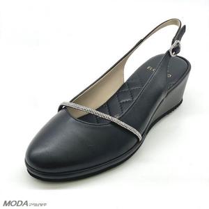 [엘칸토]초경량 쿠션 데일리 웨지 여성 슬링백 LCWO56U613-19_GN