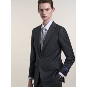 [갤럭시] [Prestige] 울 블럭체크 레귤러핏 수트 재킷  애쉬 (GA6201P054)