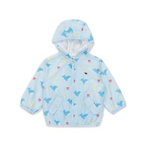 블루독베이비 10 26SS신상 (BL) 고래윈드브레이크점퍼(백일돌아기옷) (46314110050)