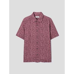 [로가디스] 리넨 프린트 셔츠  와인 (RY6465P76Z)