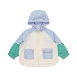 블루독베이비 10 26SS (BL)UV차단컬러블럭점퍼(백일돌아기점퍼) (46114110030)