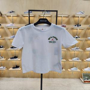 [플레이키즈프로] 조던PIZZA그래픽반팔티셔츠 주니어 WH N262TS349P