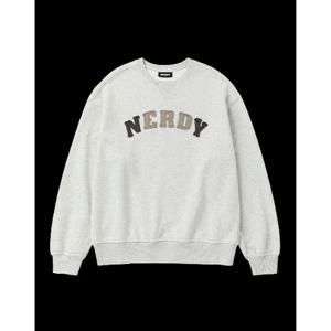[널디] 빈티지 아치 로고 스웨트셔츠 PNEF24SW10 VINTAGE ARCH LOGO SWEATSHIRT