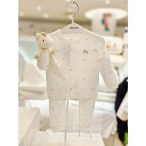 [압소바 의류] (말띠해 아기선물) 미우텐셀 내의 딸랑인형 2종세트 (A2C10307C)