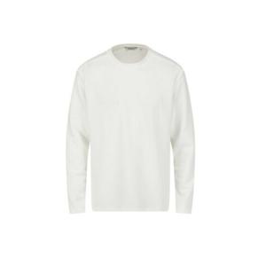 [리얼지오지아]26SS 조직 슬럽 긴팔 라운드티셔츠 ADG2TR1001CW