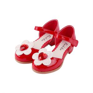 [프렌치캣(백)]RED 꽃 구두(Q52DG3011R)