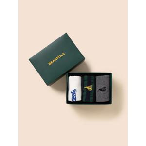 [빈폴키즈] 메쉬 단목 양말 3족 세트  블루 (BI63KTU03P)