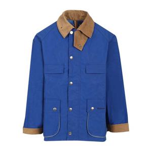 바버 벨벳 칼라 왁스 코튼 비데일 재킷 MCA1126MCA BL51