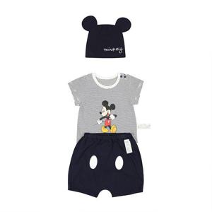 [디즈니베이비]미키ST바디수트세트(모자)(NAVY)_79R317506