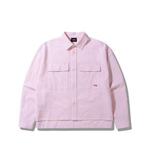 지프 긴팔 여성 스트라이프 셔츠 JQ2SHF011LP