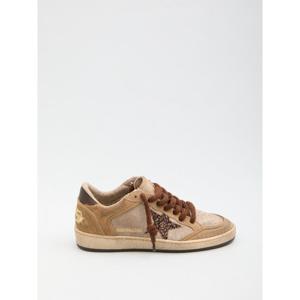 골든구스 볼스타 글리터 스타 스웨이드 스니커즈 GWF01034F0080