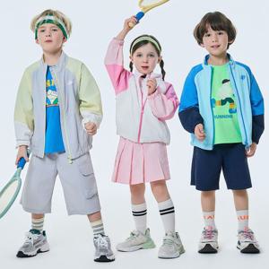 [래핑차일드]컬러블럭 바람막이 (86319-110-03)