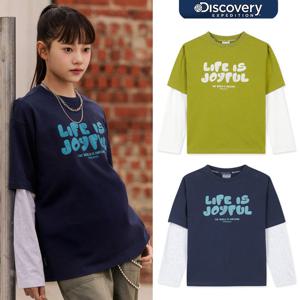 디스커버리키즈 키즈 레이어드 긴팔티셔츠 DKRL13061