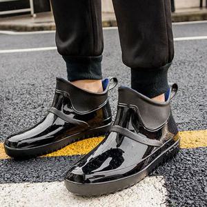 비올때신발 남자 여자 공용 레인 부츠 장마 장화 심플 키높이