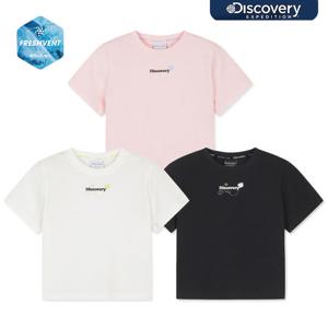 디스커버리키즈 여아 프레시벤트 로고 반팔티셔츠 DKRS91063