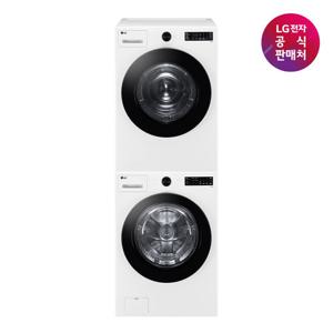 [LG전자 직영] LG 트롬 세트모델 FG19WN+RG18WN (드럼세탁기+건조기)