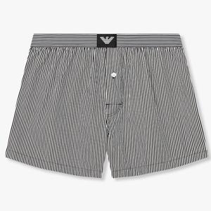 [엠포리오 아르마니 언더웨어]로고라벨 우븐 트렁크(0816112091)