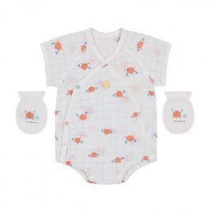 [아가방]크랩뱀부반소배내수트(손싸개)(MINT) 01S317902