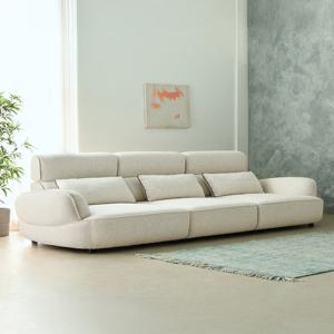 스코나 라온드 릴랜드 아쿠아텍스 패브릭 스윙 4인 소파