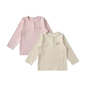 [밍크뮤]아미엘뮤2PACK골지티셔츠 (36114-330-A3)