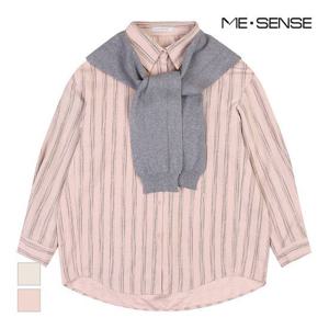 [미센스]MARIO니트숄 블라우스_MB4XBLMG01Y