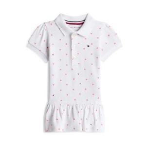 타미힐피거칠드런6 T42G1NDR130GT1  [베이비] 포인텔 하트 폴로원피스