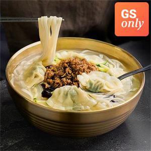 [GS단독/파격특가]칼국수 명인맛집 강남교자 매장 그대로~ 칼국수 밀키트(2인분, 760g/팩)(non 인스턴트/직접 끓이고 볶은 육수와 고명/분말 스프 아님)